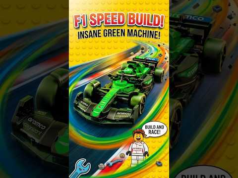 Building the FASTEST LEGO F1 Car! 🏎💨                                                #shorts #lego