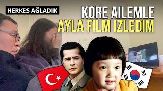 Koreli Aile Ayla Filmini İzlerse.. Gözyaşları 감동실화 아일라 영화