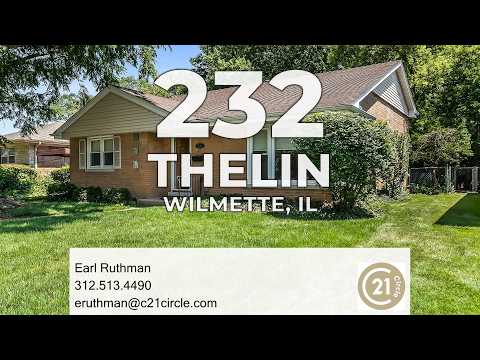 232 Thelin Ct, Wilmette, IL home video tour