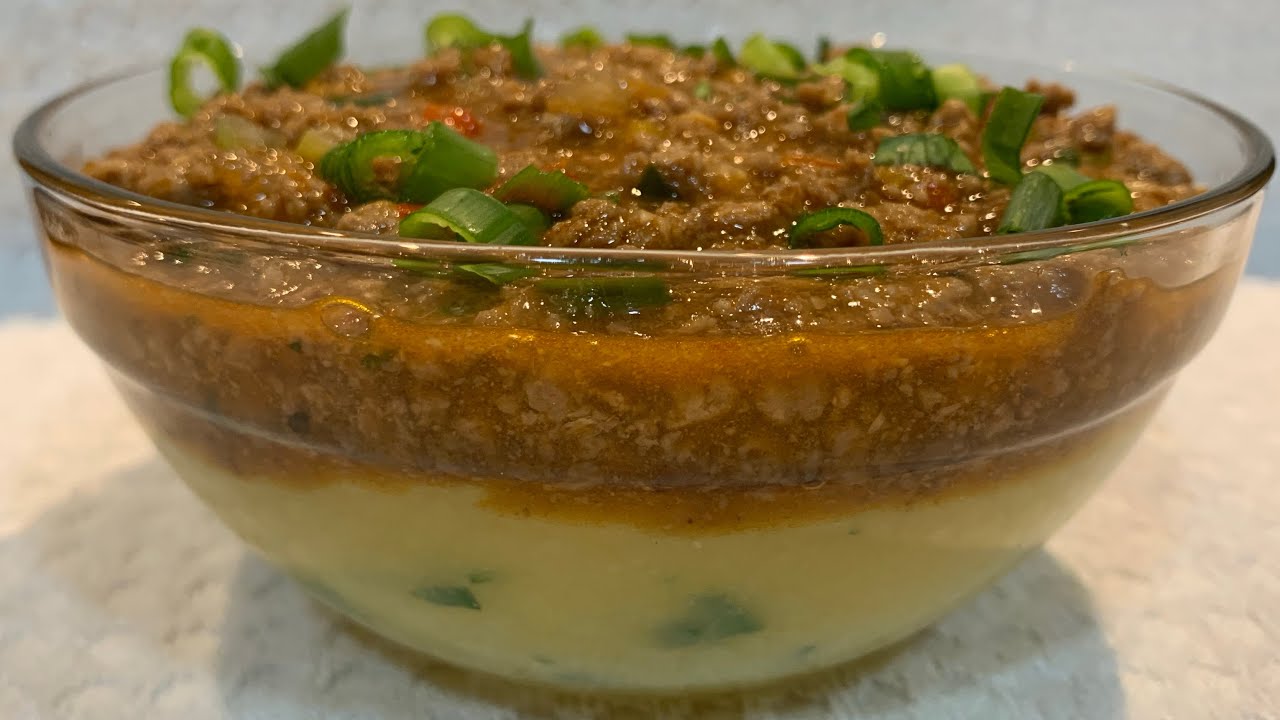 Carne Moída Com Polenta/vovó mineira