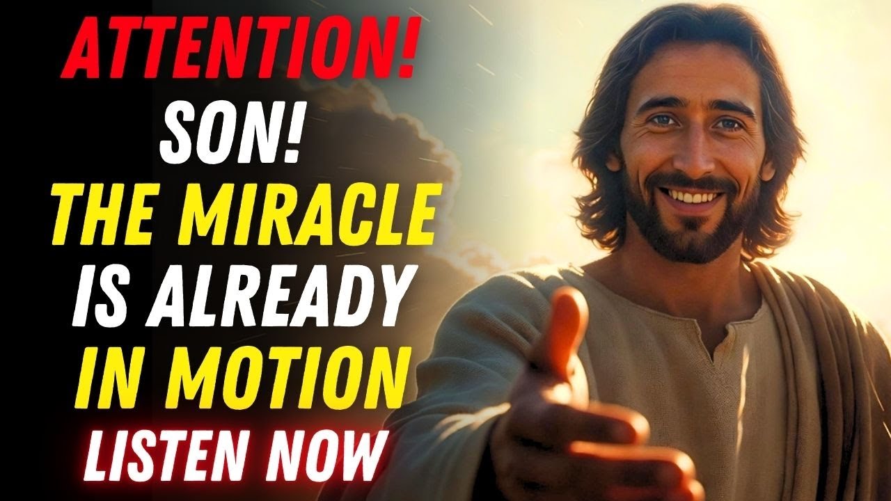 ⚠️ SON, I CAME TO WARN YOU: DON'T GIVE UP TODAY — THE MIRACLE IS ALREADY UNDERWAY