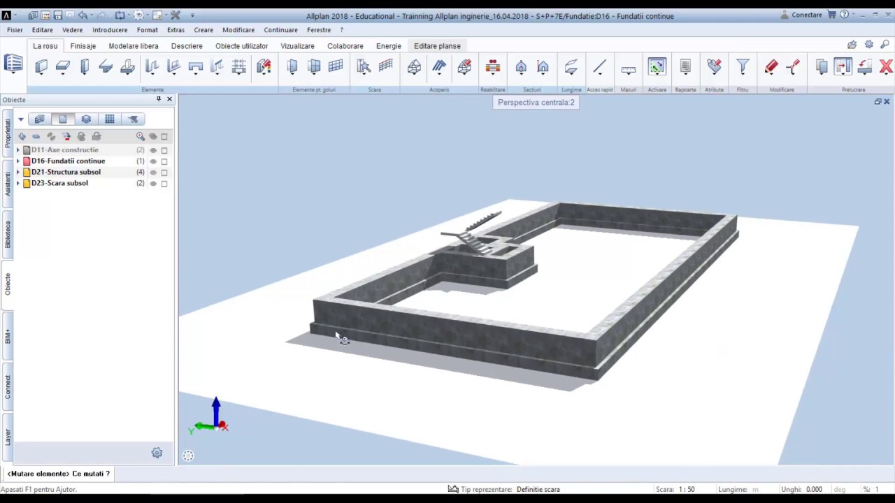 23  Definire fundatii continue