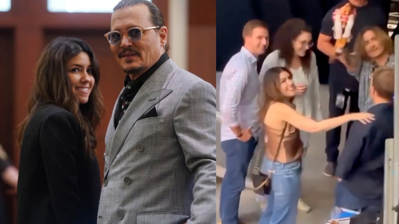 Camille Vasquez Introduces Johnny Depp to Her BOYFRIEND — Watch! YouTube