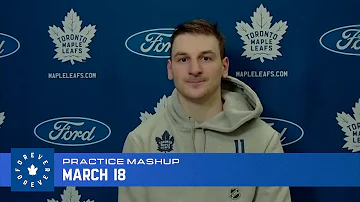 Maple Leafs Practice - March 18, 2021