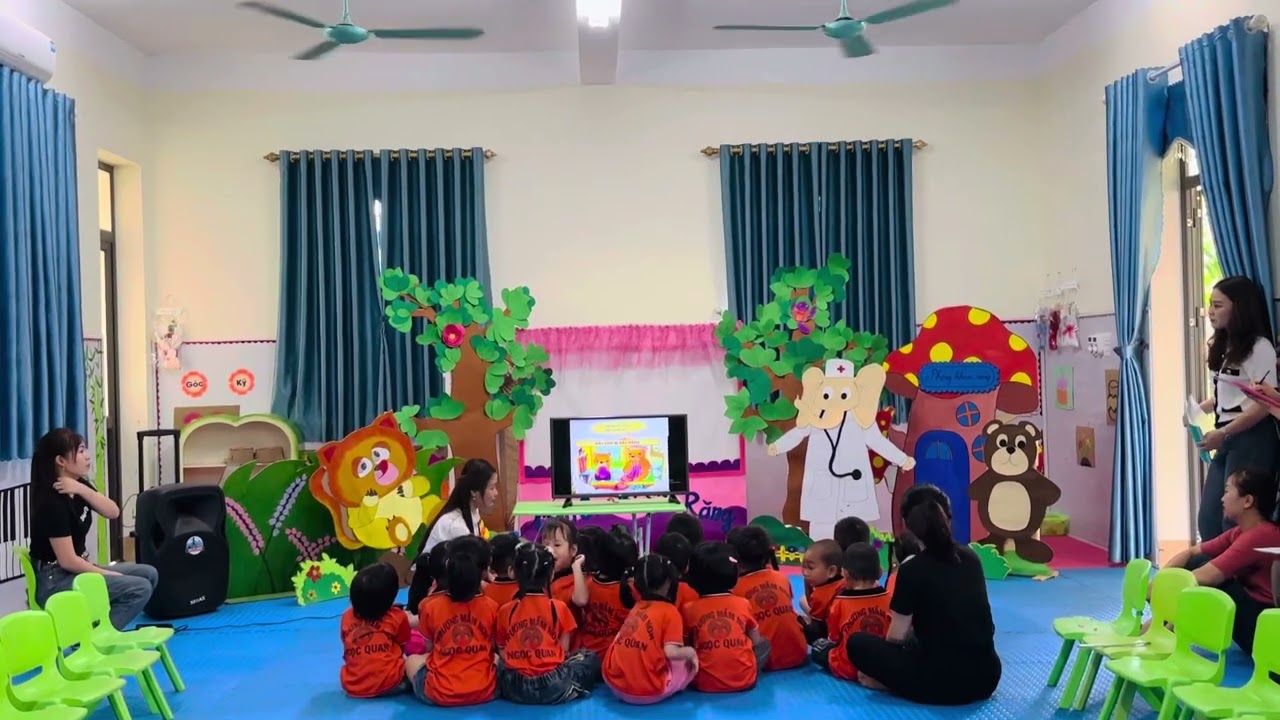 Tiết dạy chuyên đề cụm truyện Gấu con bị sâu răng