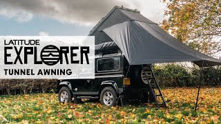 Latitude Explorer Roof Tent - Tunnel Awning