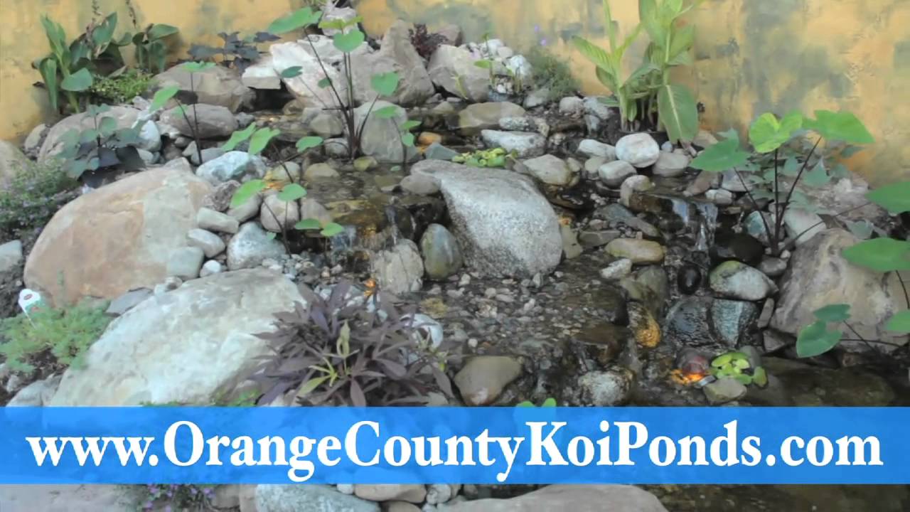 koi pond repair orange county california 714-591-0006