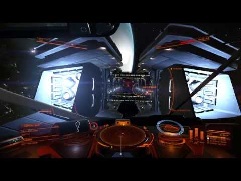 Elite Dangerous | Python Docking Inside Capital Ship