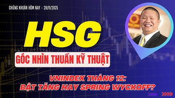 VN-Index tháng 12: Bùng nổ hay cú Spring Wyckoff quét sạch nhà đầu tư?