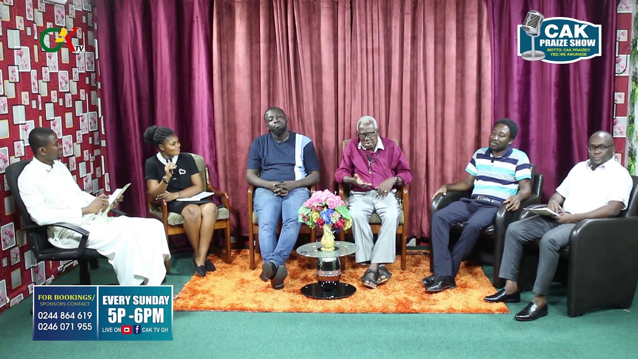 CAK PRAISE SEASON 1 With the late  Mr Atwereboana