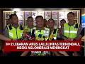PRESISI UPDATE: H+2 LEBARAN ARUS LALU LINTAS TERKENDALI, MESKI AGLOMERASI MENINGKAT 22/03/26 (20.00)