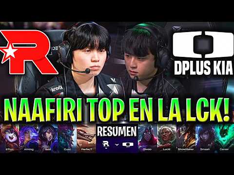 PRIMERA NAAFIRI TOP EN LA LCK! 😱SERIE INCREÍBLE!🔥 | DK vs KT Resumen Completo LCK 2026