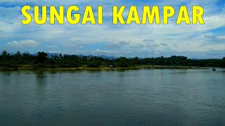 Ikan Bakar Kapiek Pulau Jambu dengan view Sungai Kampar