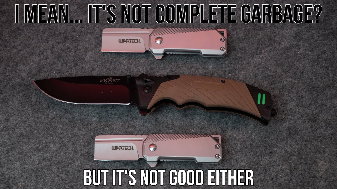 Avoid This Stuff at All Cost! - Cutlery Corner/Frost Cutlery Knives