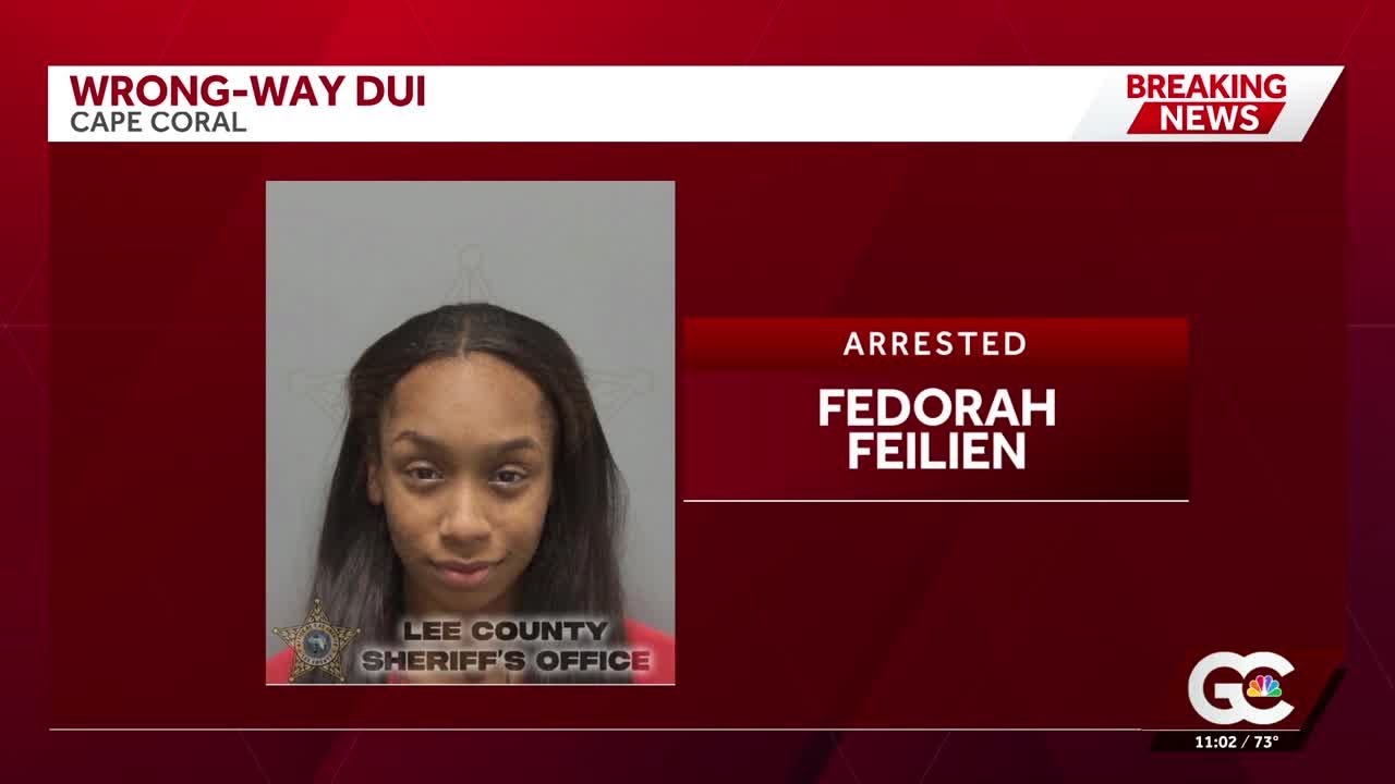 Woman accused of driving wrong way while drunk in Cape Coral - YouTube