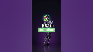 Fast 3D Animation with Meshy: Sci-Fi Dancing Party! #3dcharacter   #animation #dancechallenge