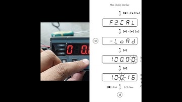 Kalibratie van Supmeter Weegtransmitter #shortsfeed #viralshort