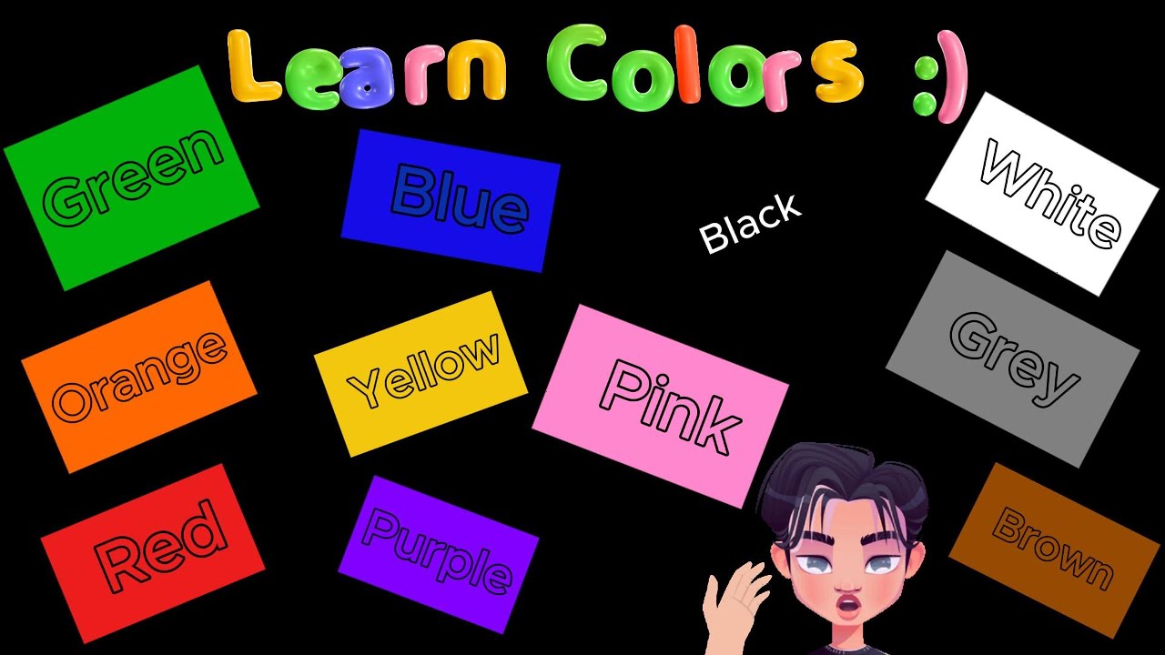 Learn Colors with Fun | Color Learning for Kids | Red, Blue, Green & More!