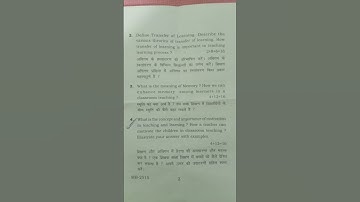 c3 Learning and Teaching