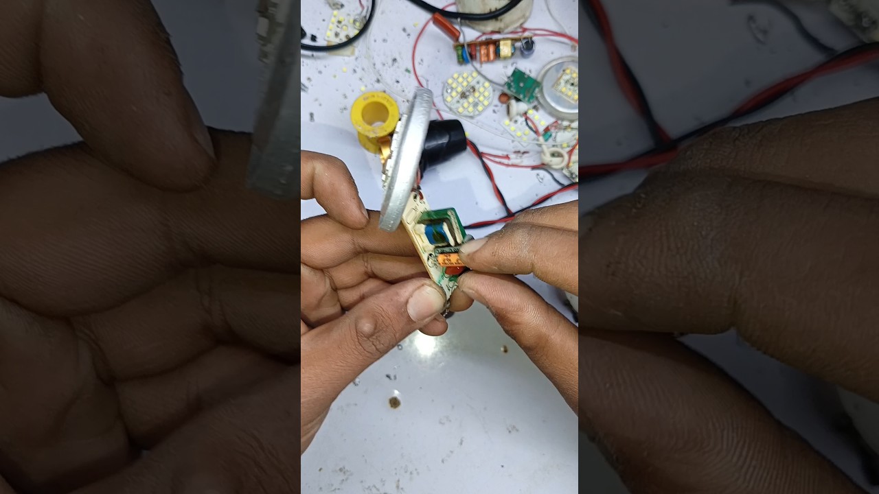 How to repair low light problem in LED light