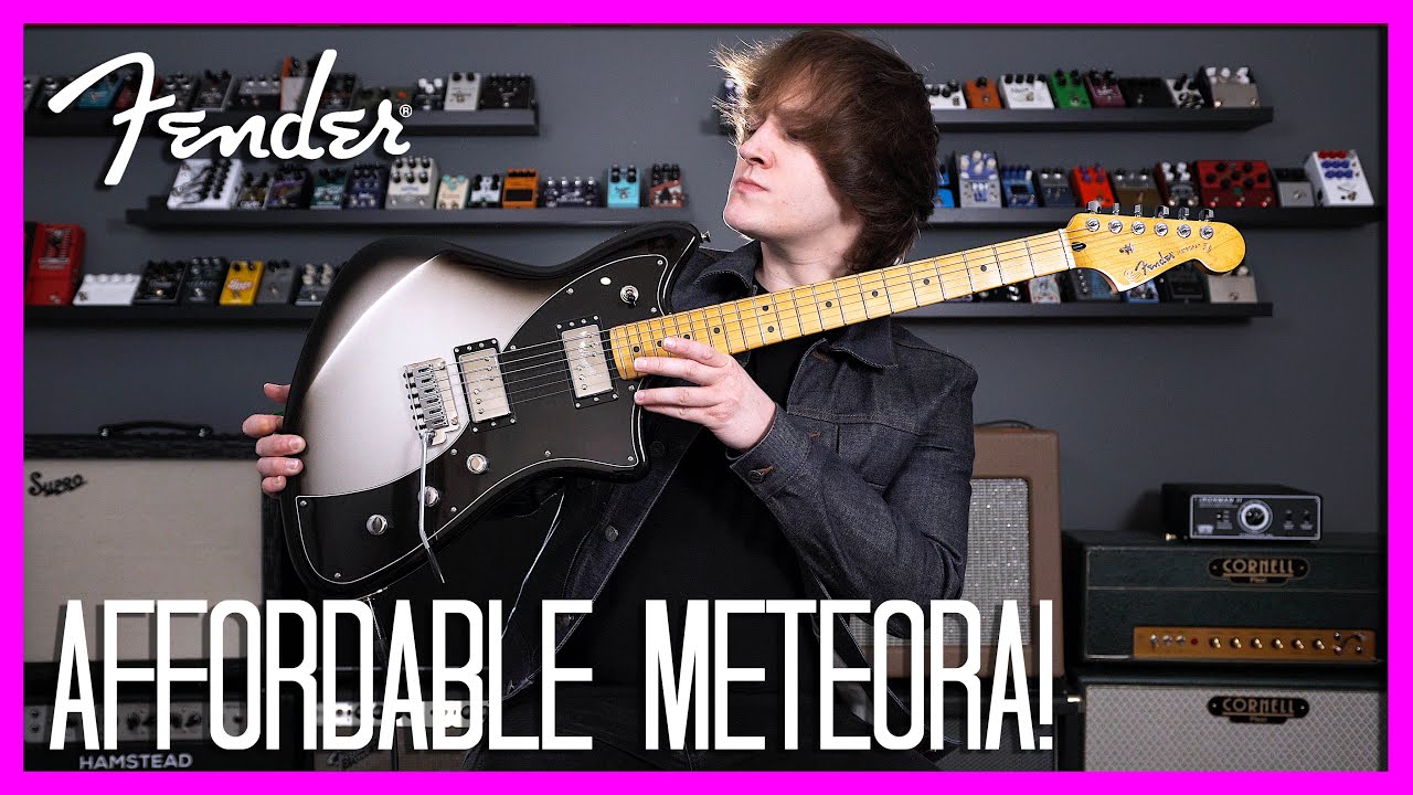 Fender's New MOST UNIQUE Guitar?! Player Plus Meteora | Fender