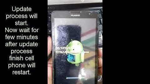 Huawei G615 U10 update firmware with how to update