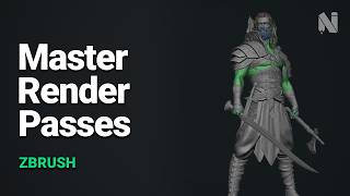 ZBrush Render Passes: Posing, Clown Pass, AO & Depth for Photoshop Guide