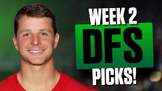 NFL DFS Week 2: Best DraftKings Plays, Stacks, Sleepers & Fades | Main Slate Breakdown