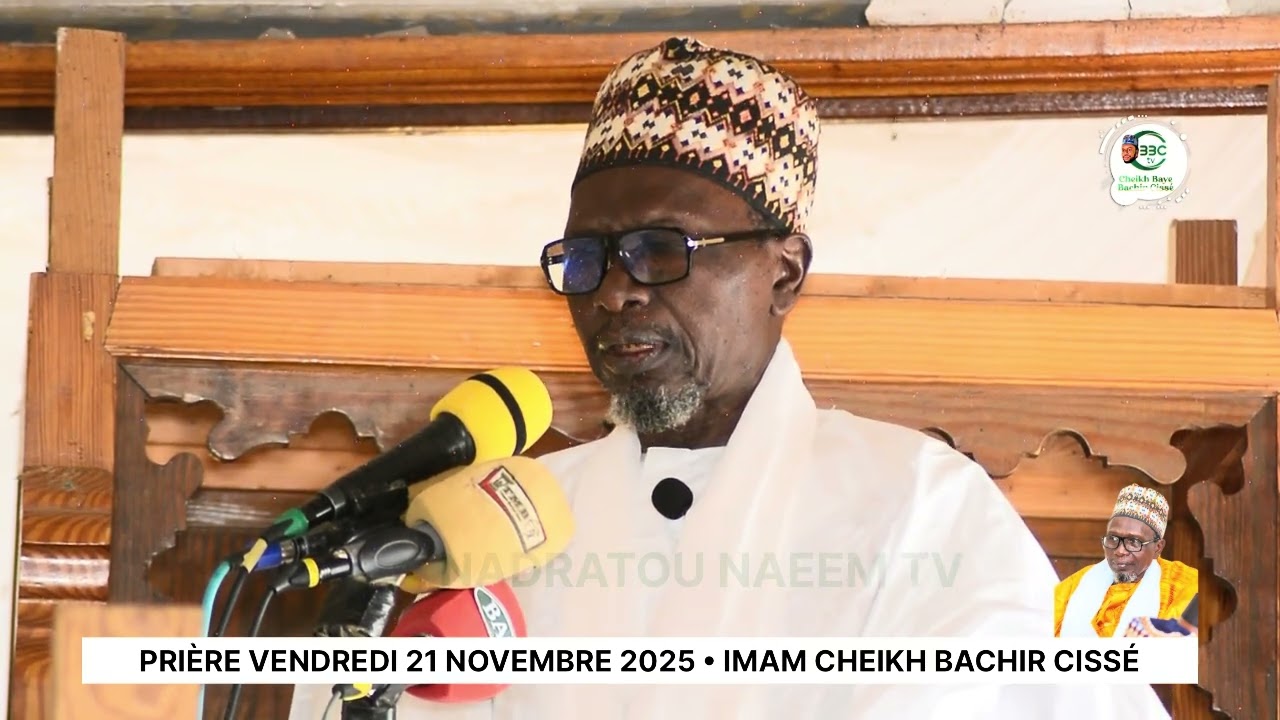 DIRECT MÉDINA BAYE : PRIÈRE VENDREDI 21 NOVEMBRE 2025 • IMAM CHEIKH BACHIR CISSÉ