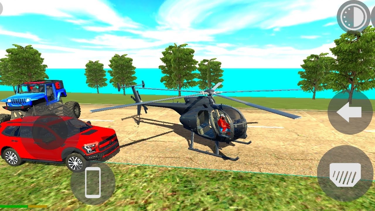 Helicopter Village Monster Beast Extreme Fury Turbo Flight Ride|INDIAN Bike Driving 3D&Car Simulator