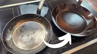 The most comprehensive way to recondition your carbon steel pans