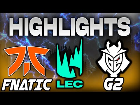 FNATIC VS G2 ESPORTS HIGHLIGHTS LEC 2025 WINTER SEASON JORNADA 5 - LEAGUE OF LEGENDS - ESPAÑOL