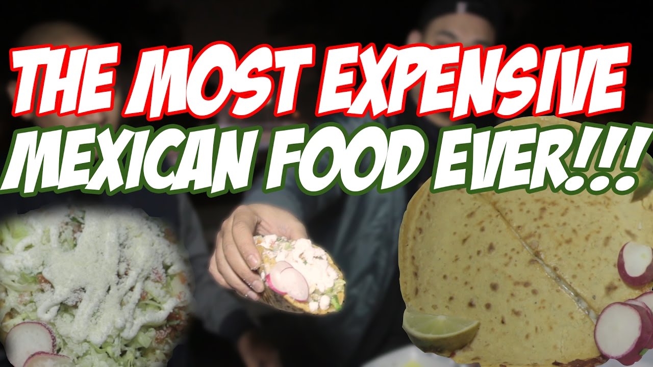 The Most Expensive Mexican Food - Los Tamaleros - YouTube