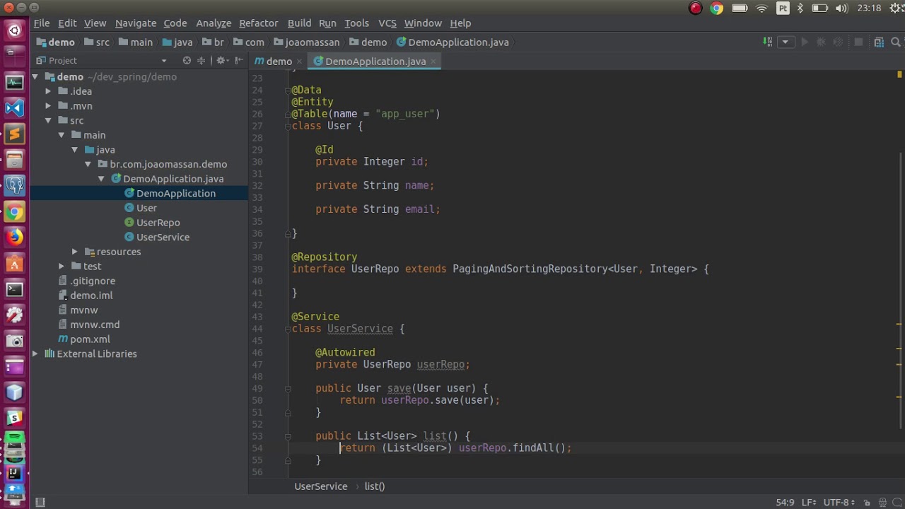 Springboot App by an old Java EE dog