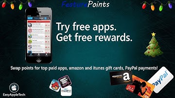 FeaturePoints - Get Free Gift Cards For Amazon Itunes and PayPal!! ( 100% Legit App)