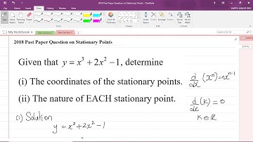 CSEC Additional Mathematics - Section 3: Introductory Calculus - 2018 Past Paper Question