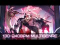 130 -240 BPM Multigenre Mix | ⧈ RITMØFRACTURE ⌬⇈⌬ 拡速の奔流 ⧈