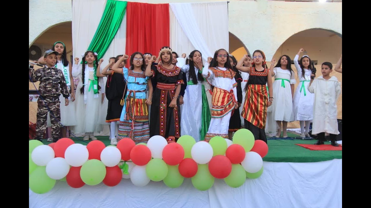 رائعة بلادي أمانة والفرقة الموسيقية لمدرسة نغموش صالح الطاهر 