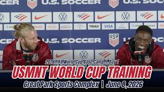 USMNT Captain Tim Ream: "We’re in a good place mentally right now." | 2026 World Cup Training