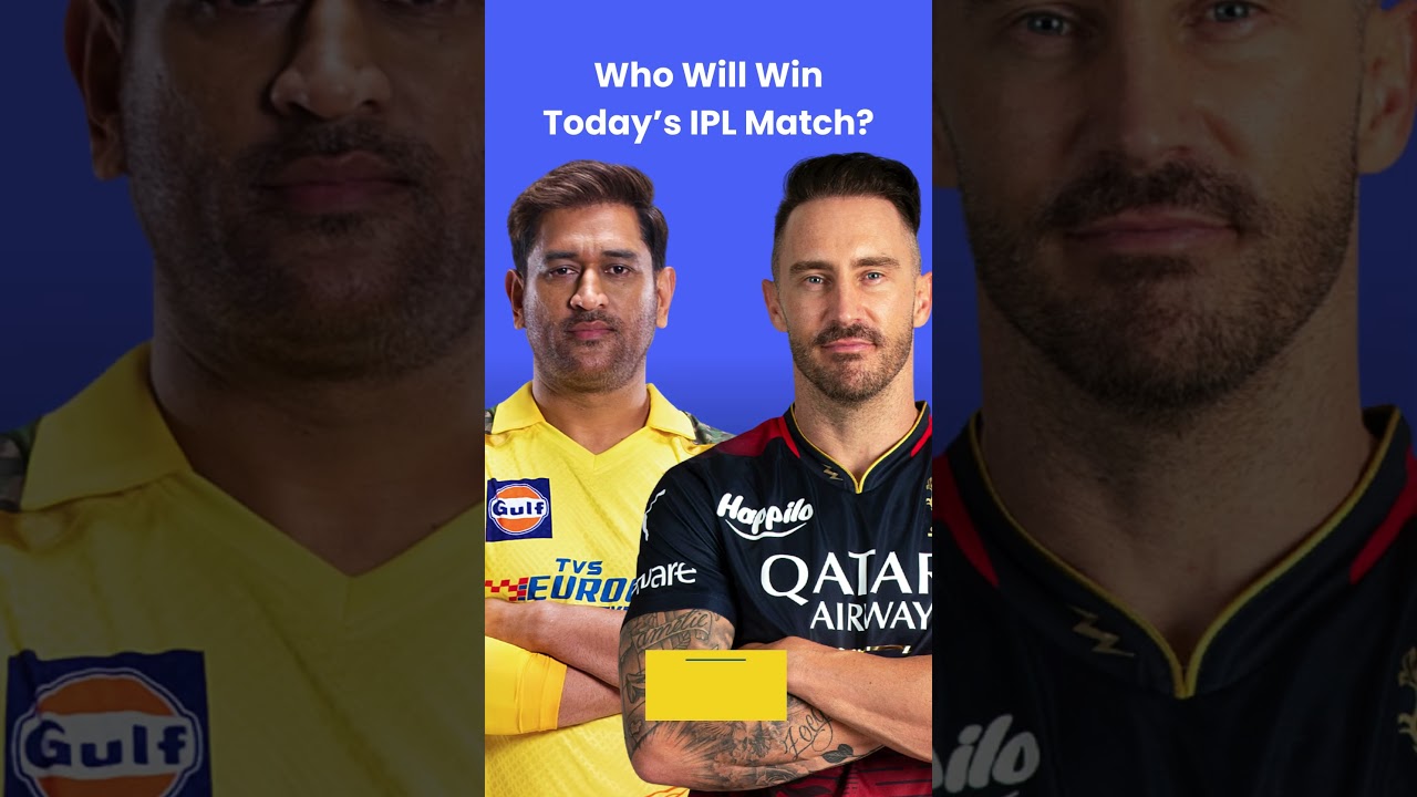 Who Will Win Today’s IPL Match? | IPL 2024, Match 1 | CSK vs RCB Today Match Prediction | IPL 2024