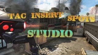 Black Ops 2 Tips: Tac Insert Spots on Studio (Black Ops 2)