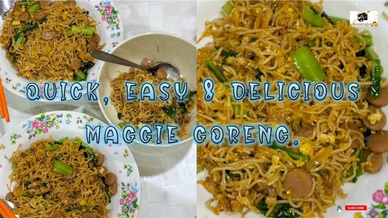 Когда в полночь нарастает сильное желание чего-нибудь съедать: тогда — Maggi Goreng! 🤤🍜👩🏻‍🍳