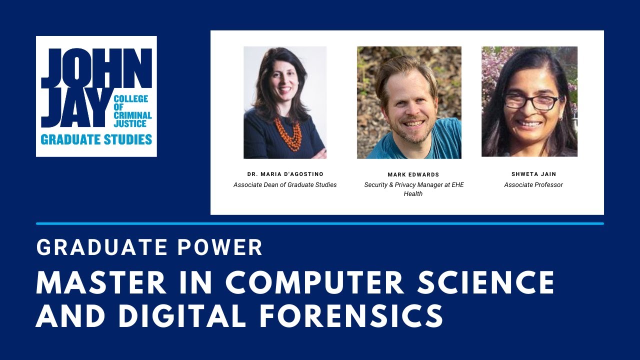 Master in Computer Science and Digital Forensics - YouTube