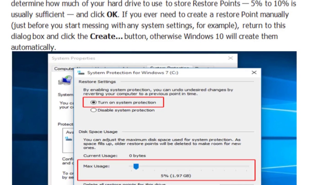 VSupport LLC Scam Fighter guide for How to do a System Restore on Windows 10.