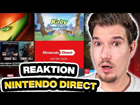Meine Reaktion auf die Nintendo Direct! 😰