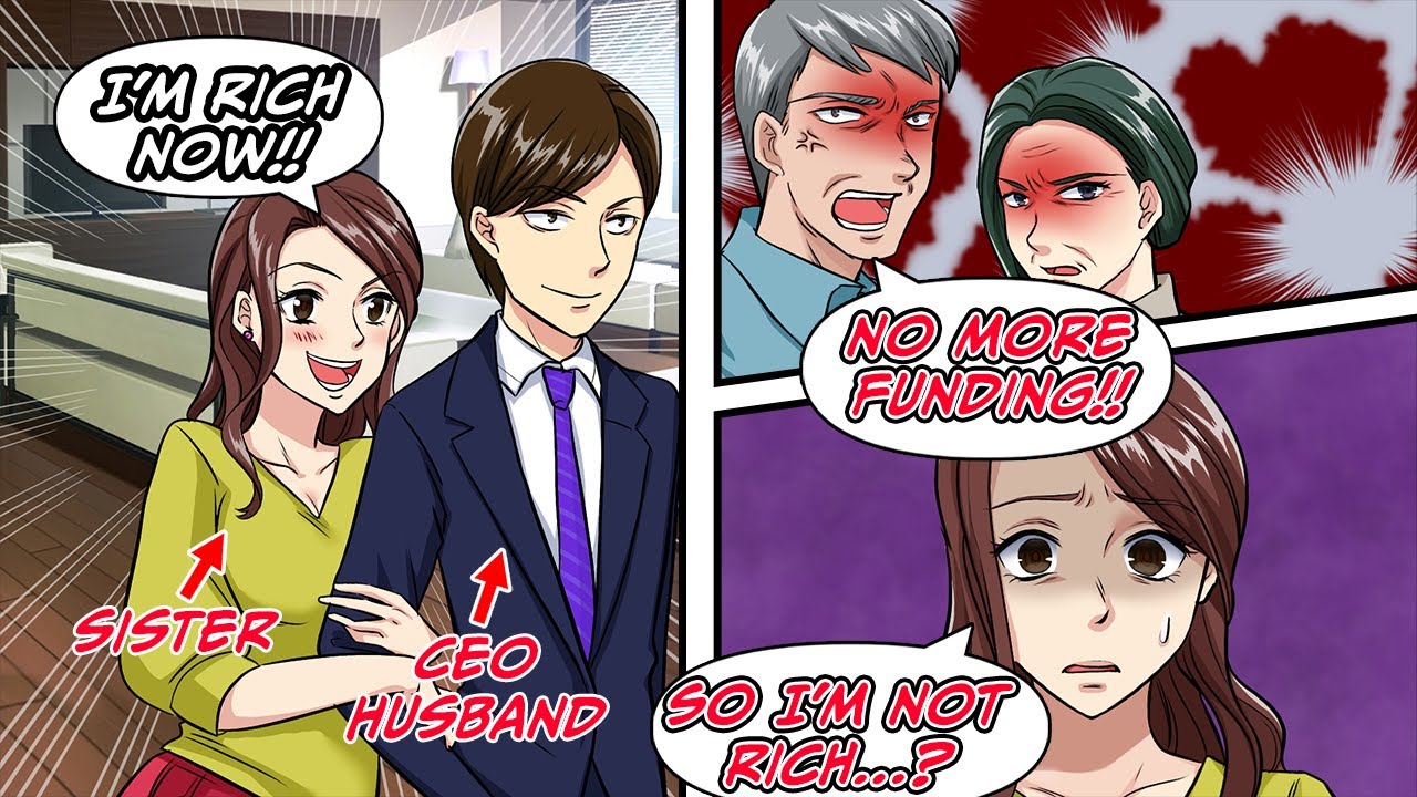 My sister is after my husbands wealth..