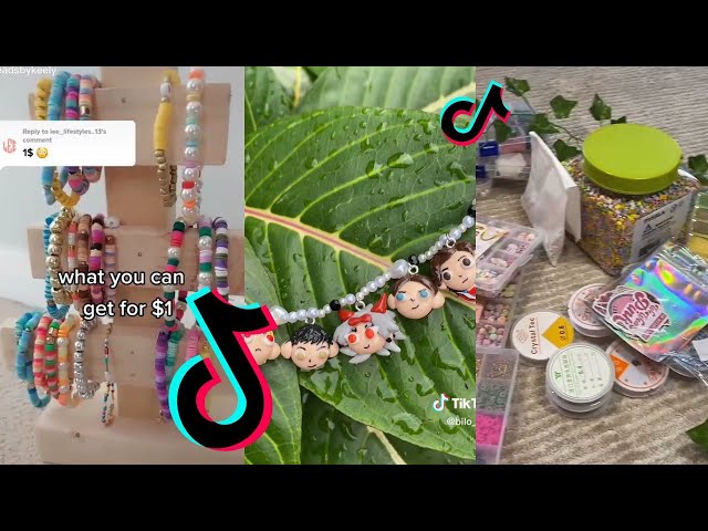 📿 Clay Bead Bracelet Making 💰 Small Business TikTok Compilation #74 