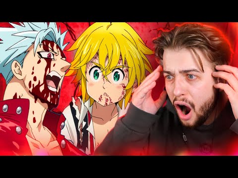 BAN VS MELIODAS! Seven Deadly Sins Episode 22 Reaction