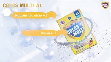 Colos Multi A1 I Sữa Non chuyên biệt giúp trẻ Ăn Ngon - Đề Kháng khỏe - Hệ Tiêu Hóa khỏe mạnh