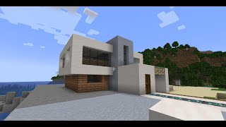 how to make a modern house in minecraft part 2 screenshot 2